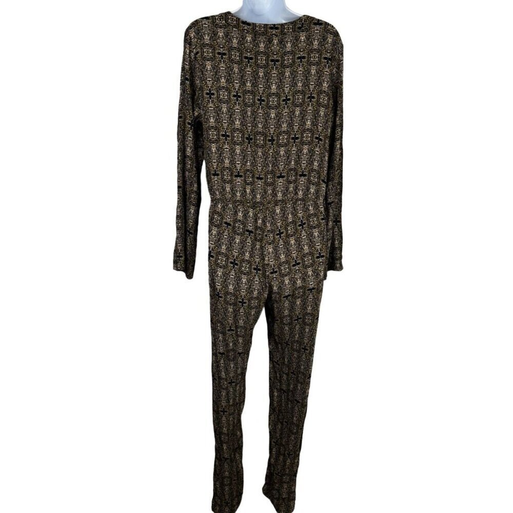 Sam & Lavi NEW Bahari Deco Tribe Printed Jumpsuit Rayon USA Printed Size XS - Picture 5 of 12